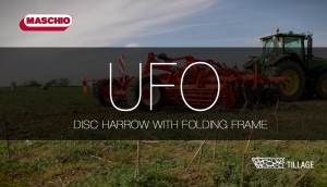 马斯奇奥UFO型圆盘耙作业视频